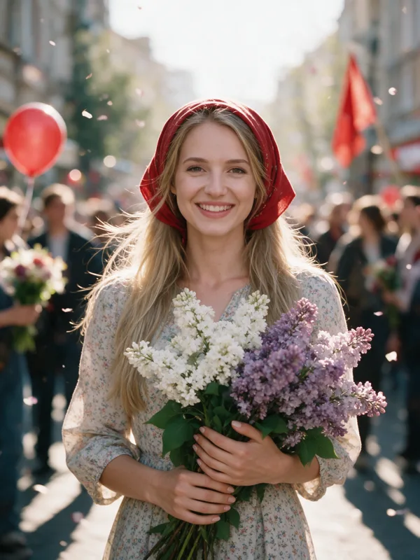 Майский портрет — пример кадра